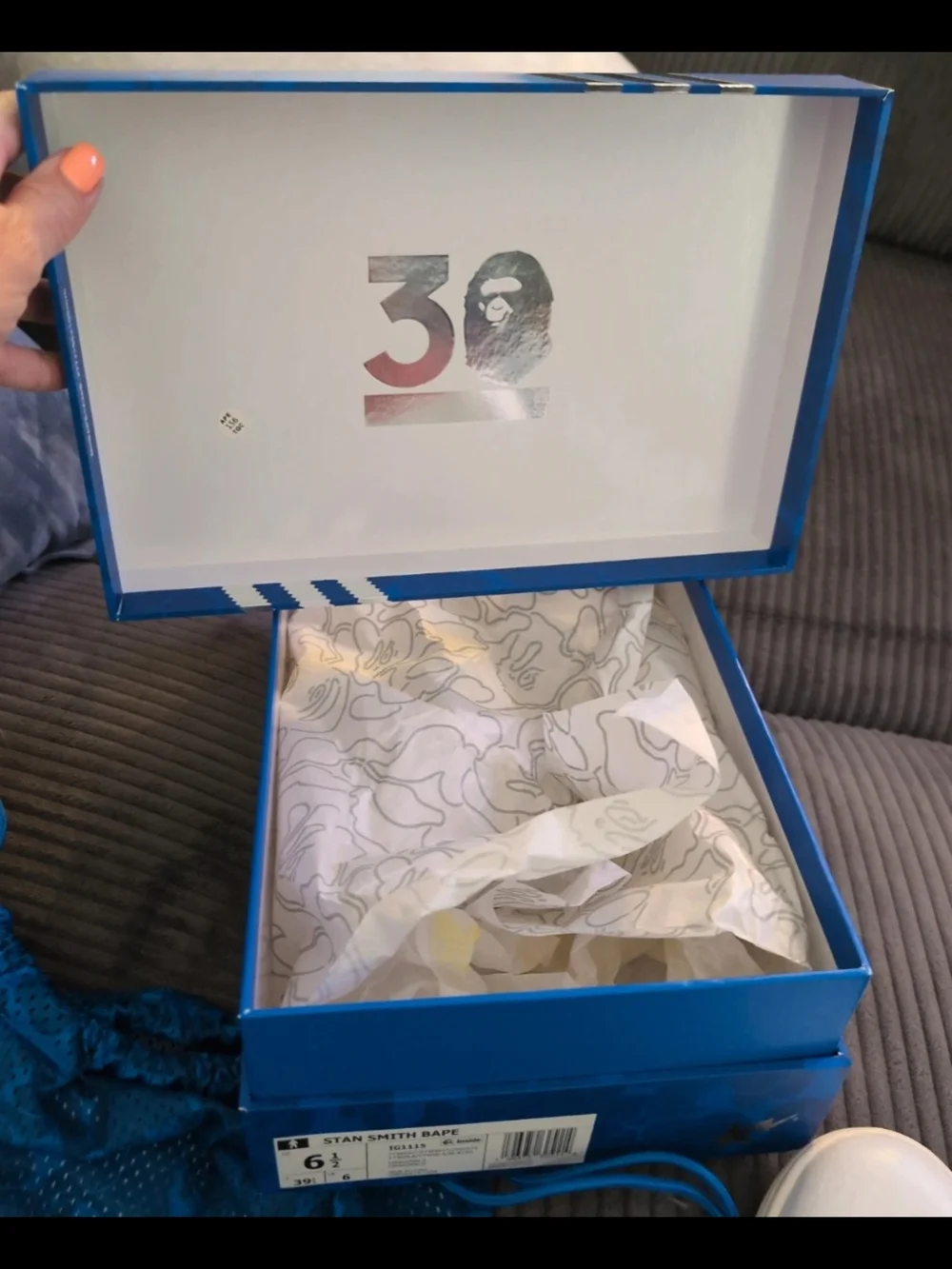 Adidas Stan Smith x BAPE 30th Anniversary Sneakers